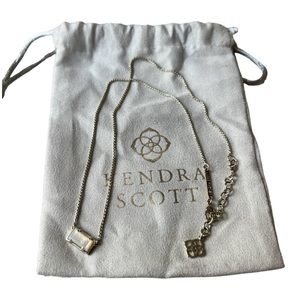 Kendra Scott Mother of Pearl Pendant Necklace